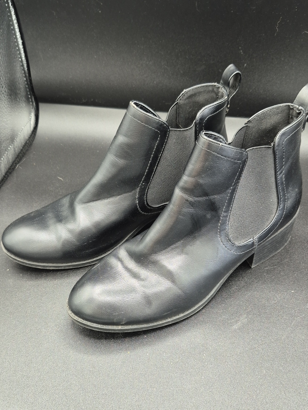 Cityclassified Black Chelsea Ankle Boots